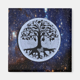Aimant Arbre des étoiles de la vie