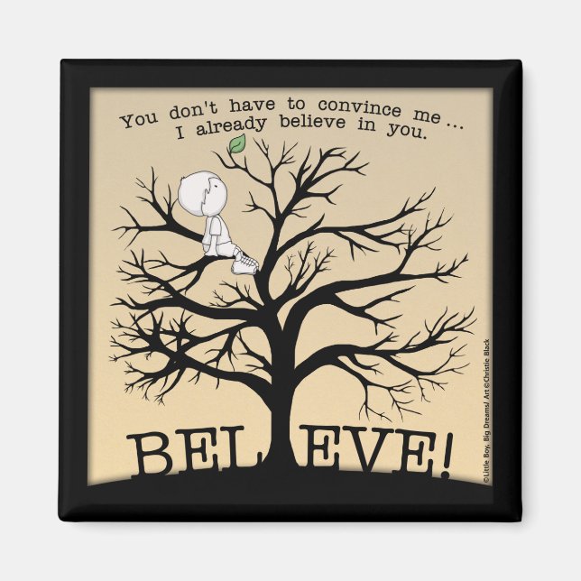 Aimant Arbre en floraison (Devant)