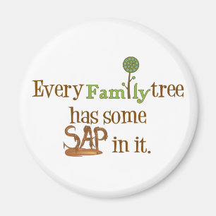 Aimant Arbre familial amusant