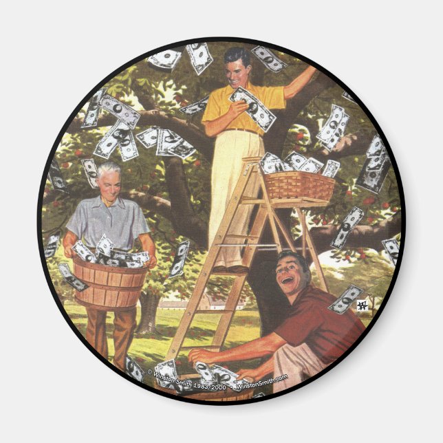 Aimant Arbre monétaire (Devant)