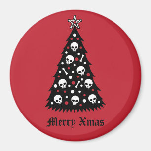 Aimant Arbre sombre de Noël