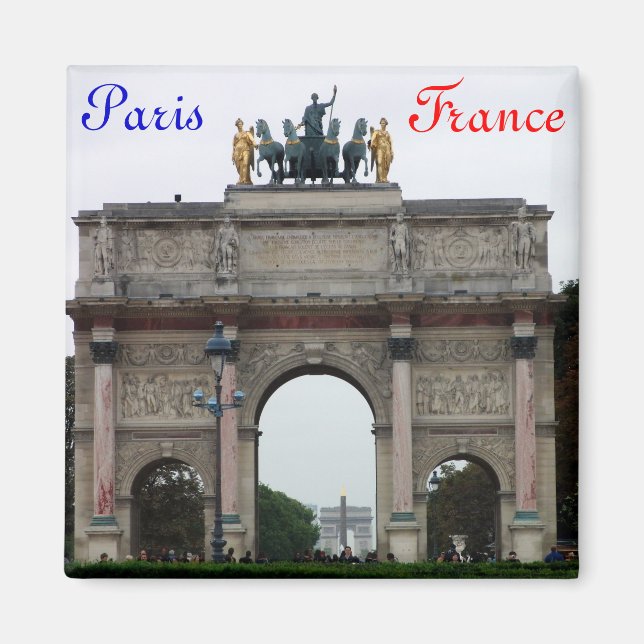 Aimant Arc à Paris (Devant)