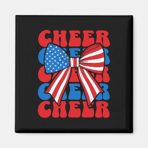 Aimant Arc de Cheerleader Sportif Coquette Usa Américain