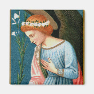 Aimant Archange Gabriel, L'Annonciation de Lippi (Détail)