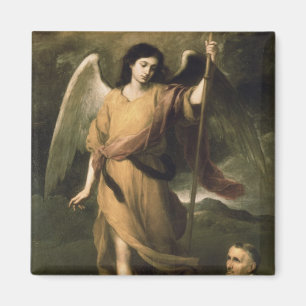 Aimant Archangel Raphael avec Mgr Domonte