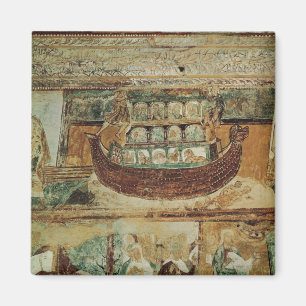 Aimant Arche de Noé pendant les inondations, vers 1100