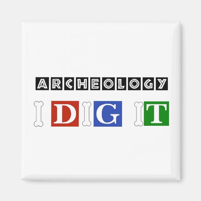 Aimant Archeology Ier Dig (Devant)