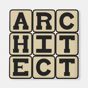 Aimant Architecte, Concepteur de bâtiments