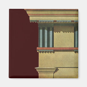 Aimant Architecture Classique Ancienne, Entablement de Te