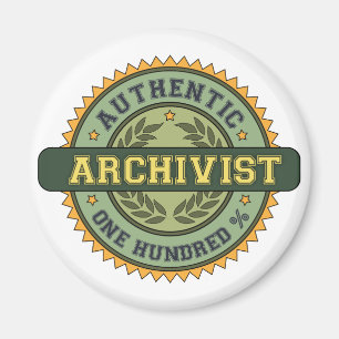 Aimant Archiviste authentique
