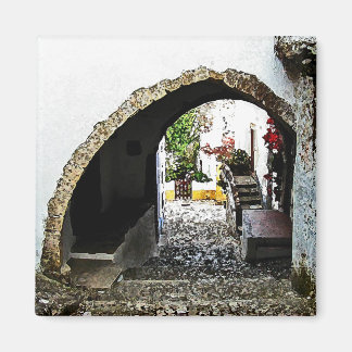 Aimant Archway à Obidos Portugal