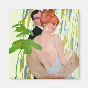 Aimant Argent sur son esprit