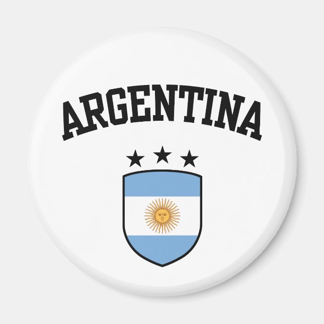 Aimant Argentine (Devant)