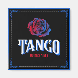 Aimant Argentine Tango Buenos Aires Fileteado Porteño