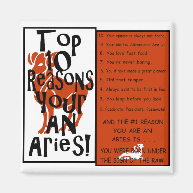 Aimant Aries (Devant)