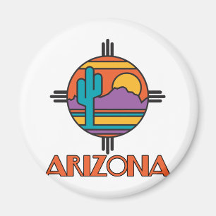 Aimant Arizona Desert Mandala