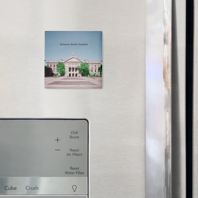 Aimant Arizona State Capitol teintée colorée (In situ (réfrigérateur))