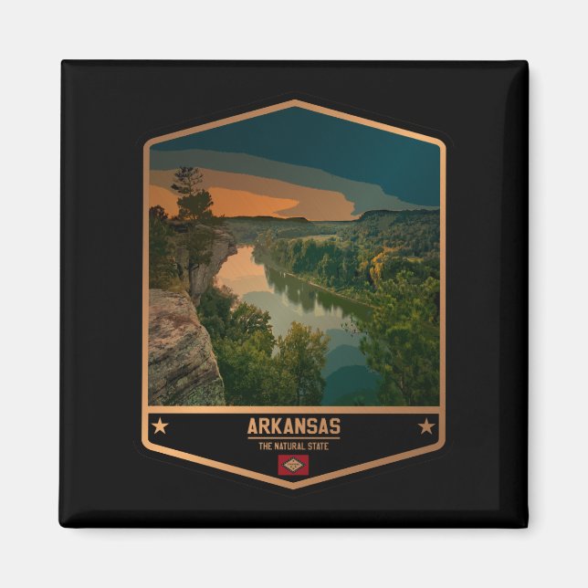 Aimant Arkansas (Devant)