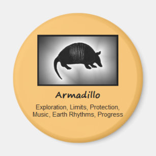 Aimant Armadillo Totem Esprit animal Signification