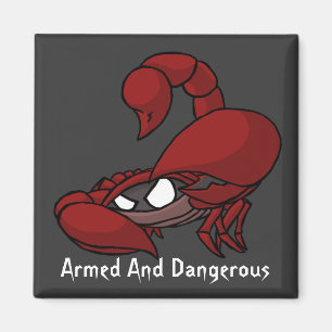 Aimant armé et dangereux