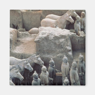 Aimant Armée de terre cuite, dynastie de Qin, 210 AVANT