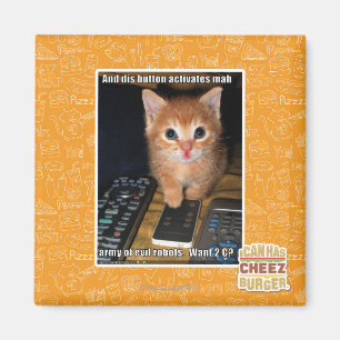 Aimant Armée des robots mauvais