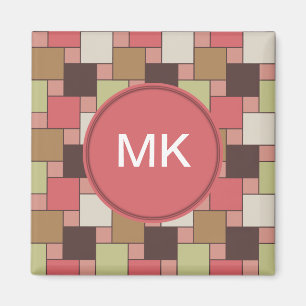 Aimant Armoire d'épices géométrique