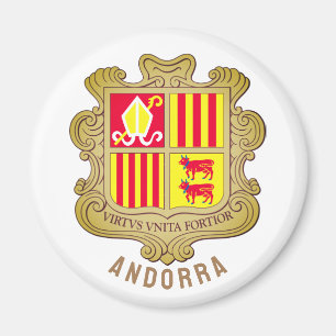 Aimant Armoiries d'Andorre