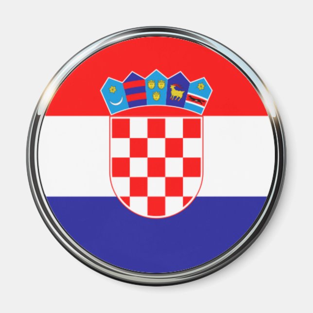 Aimant Armoiries de Croatie | Hrvatski grb (Devant)