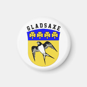 Aimant Armoiries de Gladsaxe, Danemark
