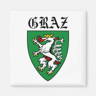 Aimant Armoiries de Graz - AUTRICHE