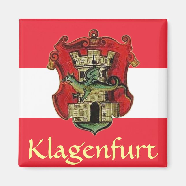 Aimant Armoiries de Klagenfurt (Devant)