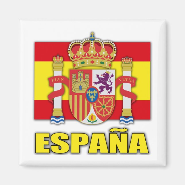 Aimant Armoiries de l'Espagne (Devant)