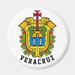 Aimant Armoiries de l'État de Veracruz (Mexique)