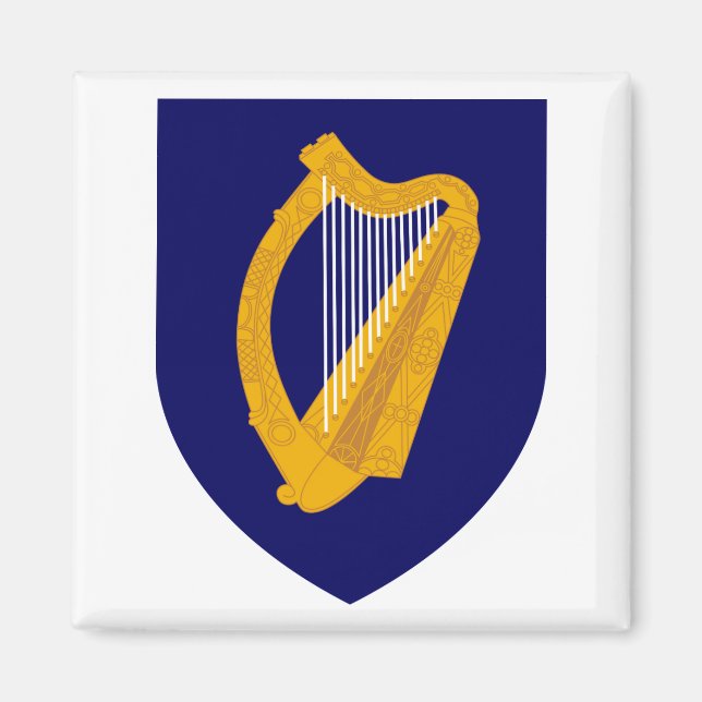 Aimant Armoiries de l'Irlande (Devant)
