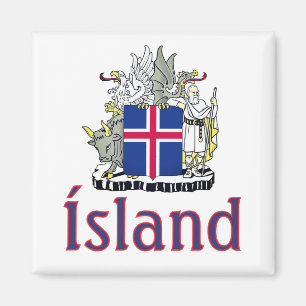 Aimant Armoiries de l'Islande