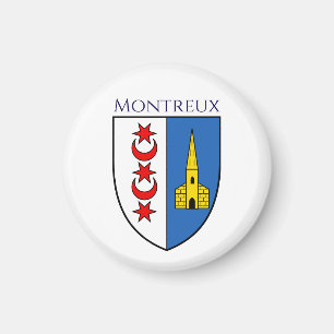 Aimant Armoiries de Montreux, Suisse