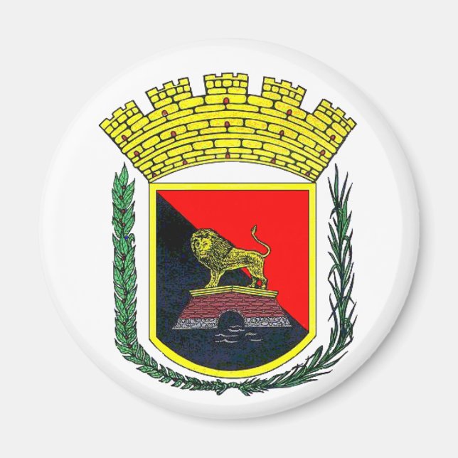 Aimant Armoiries de Ponce, Porto Rico (Devant)
