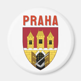Aimant Armoiries de Prague, République tchèque