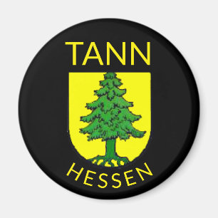 Aimant Armoiries de Tann, Hesse (Allemagne)