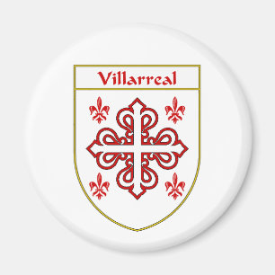 Aimant Armoiries de Villarreal/crête de famille