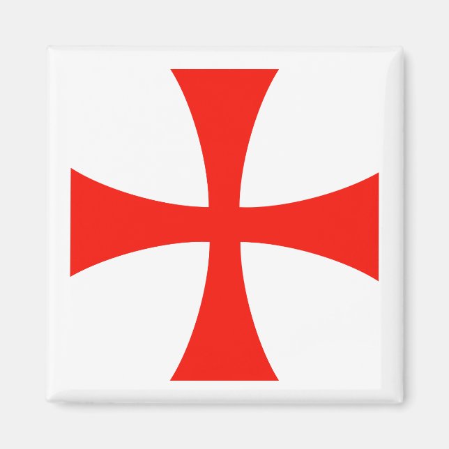 Aimant Armoiries des Chevaliers Templiers (Devant)
