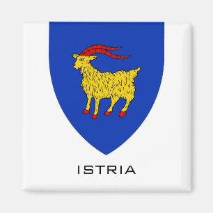 Aimant Armoiries d'Istrie Patrimoine Adriatique
