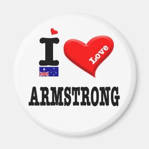 Aimant ARMSTRONG - J'aime