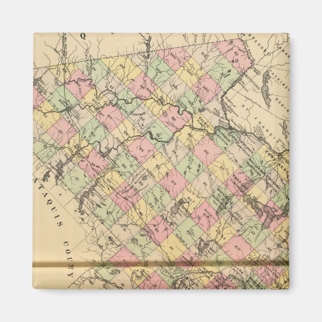 Aimant Aroostook Co., Maine (Devant)