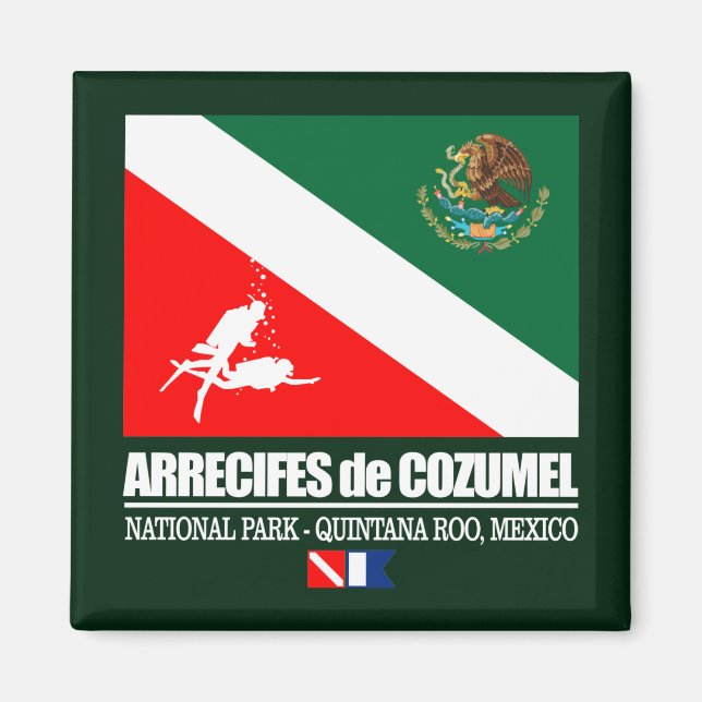 Aimant Arrecifes de Cozumel (place) (Devant)