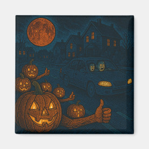 Aimant Arrêt auto Halloween