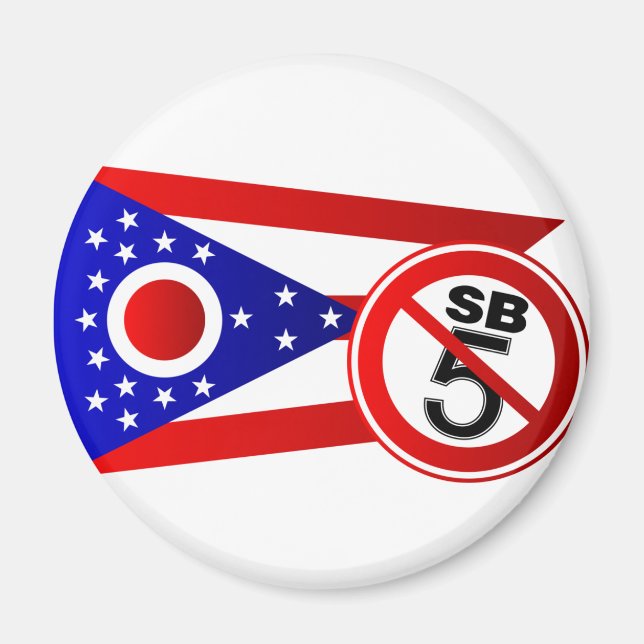 Aimant Arrêt Ohio SB5 (Devant)