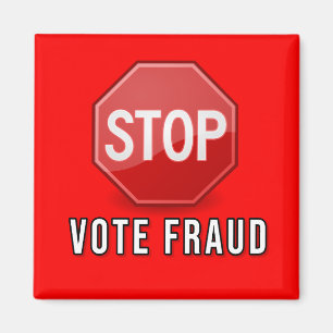 Aimant Arrêter la fraude électorale
