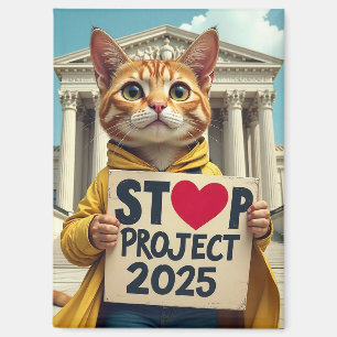 Aimant Arrêter le projet 2025 Cat